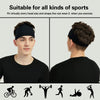 Pilamor Sports Headbands for Men (5 Pack),Moisture Wicking Workout Headband, Sweatband Headbands for Running,Cycling,Football, Yoga,Hairband for Women and Men(Gray, Green, White, Blue, Black)