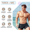 Zingicin TUDCA with NAC Supplement 1200mg - 60 Capsules,Powerful TUDCA Bile Salt Plus N-Acetyl-Cysteine,Antioxidant Supplements for Liver,Digestion