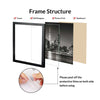 Annecy 24x30 Picture Frame Black?1 Pack?, 24 x 30 Picture Frame for Wall Decoration, Classic Black Minimalist Style Suitable for Decorating Houses, Offices, Hotels