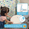 4our Kiddies Baby Toilet Lock (2 Pack) for Child Safety, Baby Proof Toilet Seat Lock with 2 Extra Pallet Fit for Most Standard Toilet, Easy Intallation Toilet Lid Lock with 2 Extra 3M Adhesive