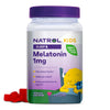 Natrol Kids Melatonin Sleep Aid Gummy, 1mg, Supplement for Children, Ages 4 and up, 180 Berry Flavored Gummies