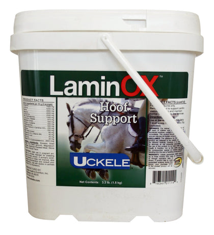 Uckele LaminOX Horse Supplement - Hoof Support for Horses - Equine Vitamin & Mineral Supplement - 3.3 pound (lb)