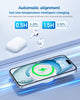 Magnetic Wireless Charger: Mag-Safe iPhone Charging Pad Compatible with iPhone 15 Pro Max Plus 14 Pro Max Plus 13 Pro Max 12 Pro Max - Mag Charger Pad for AirPods Pro 3 2 with 20W Type-C PD Adapter