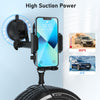 Felaladress Phone Mount for Car [Military-Grade Suction] 3 in 1 Car Phone Holder Mount Windshield Dashboard Air Vent Universal Car Dashboard Mount Phone Holder for Car Dashboard Fit All Smartphone