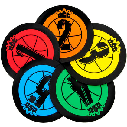 Crown Sporting Goods Hot Shot Training Markers, 5-Pack - 7.5