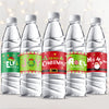 81 Pieces Christmas Decorations Water Bottle Labels Merry Christmas Party Water Bottle Stickers Personalized Wine Bottle Labels Waterproof Santa Party Favors for Kids Christmas Party Decorations