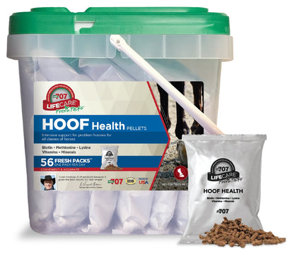 Formula 707 Hoof Health Equine Supplement, Daily Fresh Packs, 56 Day Supply - Biotin, Amino Acids, and Minerals to Improve and Support Healthy Horse Hooves