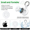 Key Finder,Bluetooth GPS Items Tracker with Holder & Keychains,IPX8 Waterproof Locator & Works with 'Apple Find My'(iOS only),Case Compatible with Airtag,Music Reminder for Kids,Dogs,Cats,Keys,Luggage