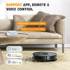 Robot Vacuum and Mop Combo, 3 in 1 Mopping Robotic Vacuum with Schedule, App/Bluetooth/Alexa, 1600Pa Max Suction, Self-Charging Robot Vacuum Cleaner, Slim, Ideal for Hard Floor, Pet Hair, Carpet