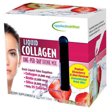 Applied Nutrition Liquid Collagen Skin Revitalization, Limited Value 1 Pack (30 Count Total)