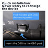 OBD ? Vehicle Tracker Work with Apple Find My Car GPS Locator Vehicle Tracking Device OBD Anti-Lost Device Finder for Cars No Subscription Needed Quick Installation Global Position iOS Only