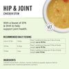 The Honest Kitchen Functional Pour Overs: Hip & Joint Support - Chicken Stew Dog Food Topper, 5.5 oz x12