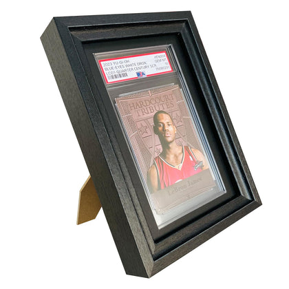 PSA Graded Card Display Frame, Wall Mount Baseball Trading Card Display Case ONLY fit for PSA Graded Cards, Sports Card Display Frame for Football Basketball Hockey Pokemon MTG Y (for PSA graded card)