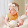 Muslin Baby Bandana Drool Bibs 100% Cotton Absorbent Bandana Bibs Set for Baby Girls Soft Newborn Bibs Plain Colors 8 Pack 3-36 Months