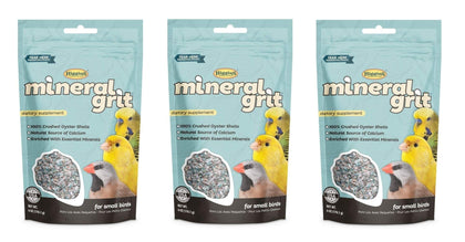 Higgins 3 Pack of Mineral Grit, 6 Ounces, for Small Birds Including Canaries Finches and Parakeets