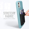 VANDEL Pocket - Stick-On Fabric Phone Wallet Stick On for Women, Cute Credit Card Holder for Phone Case, Stick On Back of Phone Fabric Sleeve for iPhone Pocket