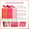 Multi-Use Makeup Blush Stick - Waterproof, Tinted Moisturizer for Eyes, Lips, Cheeks in Shy Pink
