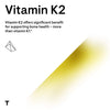 THORNE Vitamin K2 Liquid (1 mg per Drop) - Concentrated Vitamin K2 Supplement for Heart and Bone Support - 1 Fl Oz