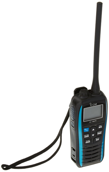 ICOM IC-M25 21 Handheld VHF Radio - Blue Trim