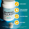 AMANDEAN Marine Collagen Peptides Powder. 500g Wild-Caught Hydrolyzed Fish Collagen Supplement for Women & Men. Type 1 & 3 Collagen Protein. Amino Acids for Skin, Hair, Nails & Graceful Aging.