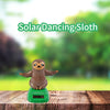 Sloth Solar Dancing Figures, Solar Powered Shaking Hand Doll Toys for Car Dashboard Decoration, Desk or Windowsill Decor (A-Brown)