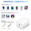 iPhone 14 13 12 Fast Charger 20W PD USB C Wall Charger with 6FT Fast Charging Cable Compatible iPhone 14/13/12/11/Pro/Pro Max/Mini/Xs Max/XR/X, iPad