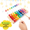 MCPINKY Xylophone for Kids, Xylophone Musical Toy with Child Safe Mallets Educational Musical Instruments Toy for Toddlers 1-3