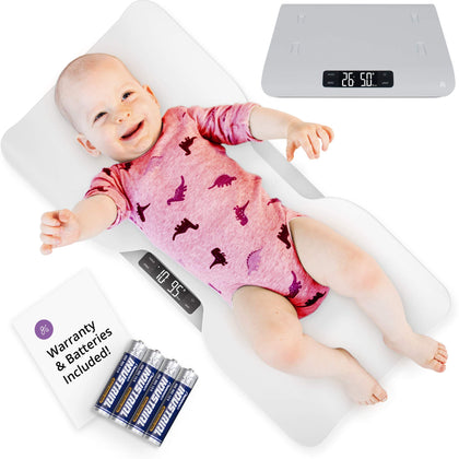 Greater Goods Digital Baby Scale, Perfect for Readings Before and After Feedings with Two-in-One Function, Can Also Serve as Toddler Scale, Designed in St. Louis (Basic, Non-Connected)