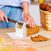 Bread Slicer for Homemade Bread, Foldable Plastic Bread Slicer Machine, Compact Bread Slicing Guide 3 Sizes Bread Loaf Slicer Thin Bread Cutter, Manual Bread Slicer for Kitchen