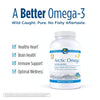 Nordic Naturals Arctic Omega, Lemon Flavor - 180 Soft Gels - 690 mg Omega-3 - Fish Oil - EPA & DHA - Immune Support, Brain & Heart Health, Optimal Wellness - Non-GMO - 90 Servings