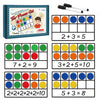 Torlam Magnetic Ten-Frame Set - Math Manipulative for Elementary - 5 Ten Frames & 55 Magnetic Math Counters for Kids, Math Games for Kindergarten (Upgraded Version for Hand-held & 2 Black Pens)