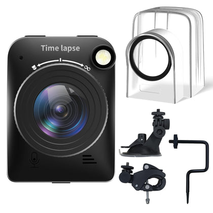 Time Lapse Camera, 4K Timelapse Camera Outdoor Construction, Jobsite Camera with 3 Mount, Waterproof housing, SD Card for Constructions Sites, House Building, Plant Growth (Garden, Orchard)