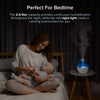 LEVOIT Humidifiers for Bedroom Large Room (2.4L Water Tank), Cool Mist for Home Whole House, Quiet for Baby Nursery, Adjustable 360° Rotation Nozzle, Ultrasonic, Auto Shut off, Night Light, BPA-Free