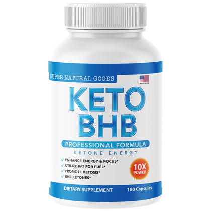 Keto BHB with Apple Cider Vinegar - Reach Ketosis Faster, Boost Energy, Suppress Cravings - ACV Keto Diet Pills - Maximum Strength Ketones Supplements - Dietary Mineral Supplement for Men and Women