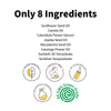 IUNIK Calendula Complete Deep Vegan Cleansing Oil 94% Plant-based Oils Blackhead Melting Makeup Remover Facial Cleanser - Dry Oily Acne-Prone Sensitive Skin Korean Skincare