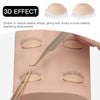 Pretty memory Lash Mannequin Head with 2 Pairs of Removable Lash Practice Eyelids, Realistic Makeup Mannequin Head, Soft-Touch Makeup Practice Face Lash Extension Supplies for Lash Extension Practice