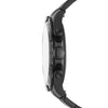Fossil Unisex 46MM Gen 5 Garrett HR Heart Rate Stainless Steel Touchscreen Smart Watch, Color: Black (Model: FTW4038)