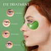 Enaskin Naturals Under Eye Patches Dark Circles Under Eye Masks for Puffiness - Green Tea Eye Gel Pads Retinol Collagen Hyaluronic Acid Moisturizing & Reducing Wrinkles 30 Pairs (Green Tea)
