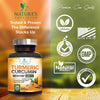 Turmeric Curcumin with BioPerine 95% Standardized Curcuminoids 2600mg - Black Pepper for Max Absorption, Natural Joint Support, Nature's Tumeric Extract, Herbal Supplement, Non-GMO - 240 Capsules