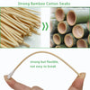 Bamboo Cotton Swabs 500 Count - Long Cotton Swab 6 inch - Cotton Swabs with Strong Bamboo Sticks - Biodegradable Cotton Tip Applicators for Cleaning, Makeup, Pets Care (In Storage Case)