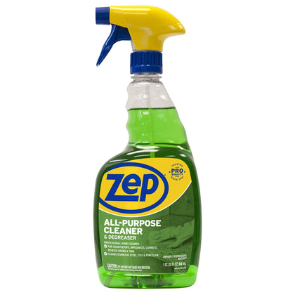 Zep, ZPEZUALL32, All-Purpose Cleaner/Degreaser, 1 Each, Green