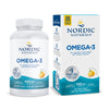 Nordic Naturals Omega-3, Lemon Flavor - 120 Soft Gels - 690 mg Omega-3 - Fish Oil - EPA & DHA - Immune Support, Brain & Heart Health, Optimal Wellness - Non-GMO - 60 Servings