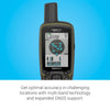 Garmin GPSMAP 65s, Button-Operated Handheld with Altimeter and Compass, Expanded Satellite Support and Multi-Band Technology, 2.6