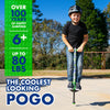 Flybar Pogo Stick for Kids, 40 to 80 Pounds, Perfect for Beginners, Easy Grip Foam Handles, Anti-Slip Foot Pegs, Outdoor Toys for Boys, Jumper Toys for Girls, Outside Toys for Kids (Jolt, Tie Dye)
