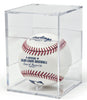 6 Pack BallQube Baseball Display Case Autographed Baseball Case for Display UV Protected Baseball Cube Display Memorabilia Baseball Display Case Square Clear Sports Baseball Display Case Holder