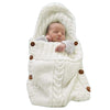 XMWEALTHY Newborn Baby Wrap Swaddle Blanket Knit Sleeping Bag Receiving Blankets Stroller Wrap for Baby(Beige) (0-6 Month)