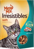 Meow Mix Irresistibles Cat Treats, Soft With Salmon, 3-Ounce Bag (Pack of 5)