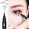 NewBang Double-sided headed Liquid Stamp Eyeliner Pen, Pencil with Eye Makeup Stamp Waterproof Double Sided Long Lasting Seal Eye-liner Stencils Long-Lasting Tattoo Makeup(6in1)