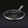HexClad Hybrid Nonstick Frying Pan, 12-Inch, Stay-Cool Handle, Dishwasher and Oven Safe, Induction Ready, Compatible with All Cooktops