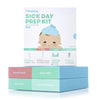 Frida Baby Sick Day Prep Kit - Includes NoseFrida Nasal Aspirator, MediFrida Pacifier Medicine Dispenser, Breathefrida Vapor Chest Rub + Snot Wipes. Soothe Stuffy Noses for Babies with A Cold